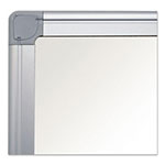 MasterVision™ Earth Dry Erase Board, White/Silver, 48 x 96 view 3