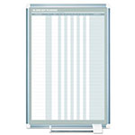 MasterVision™ In-Out Magnetic Dry Erase Board, 24x36, Silver Frame view 2