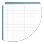 MasterVision™ Grid Planning Board w/ Accessories, 1 x 2 Grid, 36 x 24, White/Silver view 2
