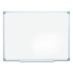 MasterVision™ Earth Easy-Clean Dry Erase Board, White/Silver, 36x48 view 3
