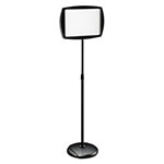 MasterVision™ Floor Stand Sign Holder, Rectangle, 15x11 sign, 66