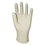 Boardwalk Powder-Free Synthetic Vinyl Gloves, Large, Cream, 4 mil, 1000/Carton view 1