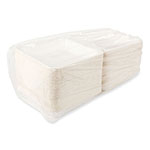 Boardwalk Bagasse PFAS-Free Food Containers, 1-Compartment, 9 x 1.93 x 9, White, Bamboo/Sugarcane, 100/Carton view 3