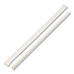 Boardwalk Individually Wrapped Paper Straws, 7 3/4