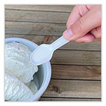 Boardwalk Heavyweight Polypropylene Cutlery, Tasting Spoon, White, 3,000/Carton view 2