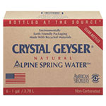Crystal Geyser Alpine Spring Water, 1 Gal Bottle, 6/Case, 48 Cases/Pallet view 3