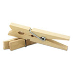 Creativity Street Wood Spring Clothespins, 3.38 Length, 50 Clothespins/Pack view 1