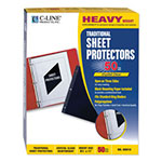 C-Line Traditional Polypropylene Sheet Protectors, Heavyweight, 11 x 8.5, 50/Box view 1