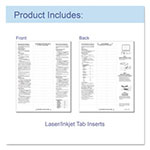 C-Line Sheet Protectors with Index Tabs, Clear Tabs, 2