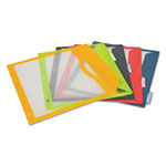 C-Line Binder Pocket With Write-On Index Tabs, 9.88 x 11.38, Assorted, 5/Set view 2