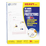 C-Line Heavyweight Polypropylene Sheet Protectors, Clear, 2