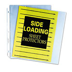 C-Line Side Loading Polypropylene Sheet Protectors, Clear, 2