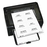 C-Line Laser Printer Name Badges, 3 3/8 x 2 1/3, White, 200/Box view 1