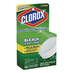 Clorox Automatic Toilet Bowl Cleaner, 3.5 oz Tablet, 2/Pack, 6 Packs/Carton view 3