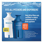 Brita Water Filter Pitcher Advanced Replacement Filters, 3/Pack view 3
