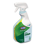 Clorox Clorox Pro EcoClean Glass Cleaner, Unscented, 32 oz Spray Bottle, 9/Carton view 1