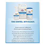 Clorox Bleach Germicidal Wipes, 6 x 5, Unscented, 150/Canister view 5