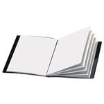 Cardinal ShowFile Display Book w/Custom Cover Pocket, 12 Letter-Size Sleeves, Black view 3