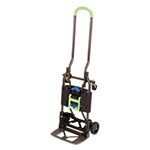Cosco 2-in-1 Multi-Position Hand Truck and Cart, 16.63 x 12.75 x 49.25, Blue/Green view 1