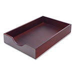 Carver Hardwood Stackable Desk Trays, 1 Section, Legal Size Files, 10.25