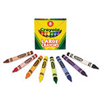 Crayola Large Crayons, Tuck Box, 8 Colors/Box view 3