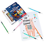 Crayola Sketch & Shade Doodle Pencils - 2H, HB Lead - Graphite Lead - Multicolor Barrel - 14 / Pack view 2
