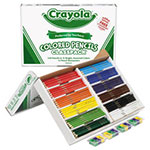 Crayola Color Pencil Classpack Set, 3.3 mm, 2B (#1), Assorted Lead/Barrel Colors, 252/Box view 1