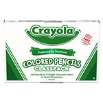 Crayola Color Pencil Classpack Set, 3.3 mm, 2B (#1), Assorted Lead/Barrel Colors, 252/Box view 3