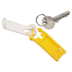 Durable Key Tags for Locking Key Cabinets, Plastic, 1 1/8 x 2 3/4, Assorted, 24/Pack view 4