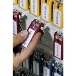Durable Locking Key Cabinet, 72-Key, Brushed Aluminum, 11 3/4 x 4 5/8 x 15 3/4 view 5