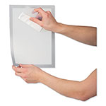 Durable Office DuraClip® DURAFRAME SUN Sign Holder, 11 x 17, Silver Frame, 2/Pack view 1
