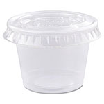 Dart Conex Complements Portion/Medicine Cups, 1oz, Clear, 125/Bag, 20 Bags/Carton view 2