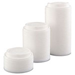 Dart Cappuccino Dome Sipper Lids, Fits 12-24oz Cups, White, 1000/Carton view 2