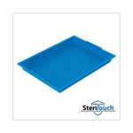 Deflecto Little Artist Antimicrobial Finger Paint Tray, 16 x 1.8 x 12, Blue view 4