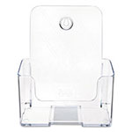 Deflecto DocuHolder for Countertop/Wall-Mount, Booklet Size, 6.5w x 3.75d x 7.75h, Clear view 4