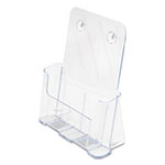Deflecto DocuHolder for Countertop/Wall-Mount, Magazine, 9.25w x 3.75d x 10.75h, Clear view 4