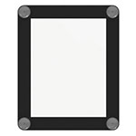 Deflecto Superior Image Window Display, 8 1/2 x 11 Insert, Clear/Black view 1