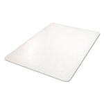 Deflecto Polycarbonate All Day Use Chair Mat - All Carpet Types, 46 x 60, Rectangle, Clear view 1