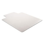 Deflecto SuperMat Frequent Use Chair Mat, Med Pile Carpet, Flat, 36 x 48, Lipped, Clear view 5
