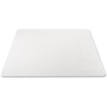 Deflecto SuperMat Frequent Use Chair Mat, Medium Pile Carpet, Flat, 46 x 60, Rectangle, Clear view 4