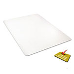 Deflecto Polycarbonate All Day Use Chair Mat - Hard Floors, 46 x 60, Rectangle, Clear view 3