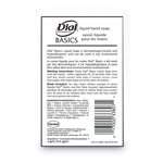 Dial Basics MP Free Liquid Hand Soap, Unscented, 3.78 L Refill Bottle, 4/Carton view 5
