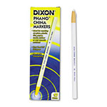 Dixon China Marker, White, Dozen view 1