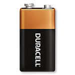 Duracell CopperTop Alkaline 9V Batteries, 72/Carton view 3