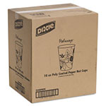 Dixie Pathways Paper Hot Cups, 10 oz, 1000/Carton view 5