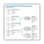 Dixie Cold Drink Cup Lids, Fits 9 oz to 12 oz Plastic Cold Cups, Clear, 100/Sleeve, 10 Sleeves/Carton view 5