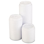 Dixie Dome Drink-Thru Lids, Fits 10, 12, 16oz Paper Hot Cups, White, 1000/Carton view 2