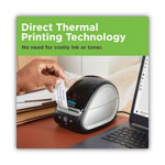 Dymo LabelWriter 550 Label Printer, 62 Labels/min Print Speed, 5.34 x 8.5 x 7.38 view 5