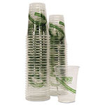 Eco-Products GreenStripe Renewable/Compostable Cold Cups Convenience Pack, 16oz, 50/PK view 1