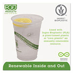Eco-Products GreenStripe Renewable & Compostable Cold Cups - 16oz., 50/PK, 20 PK/CT view 1